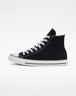 Converse Chuck Taylor All Star Férfi Magasszárú Fekete | VKLAZMD-HU